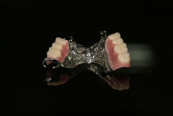 Co Cr quadro dentale protesi estraibili denti falsi estraibili