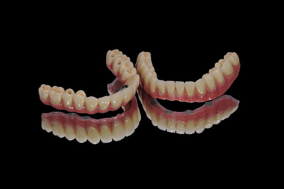 Tutto su X Implantazione Ponte di zirconio con base in titanio Ponte di corona di zirconio